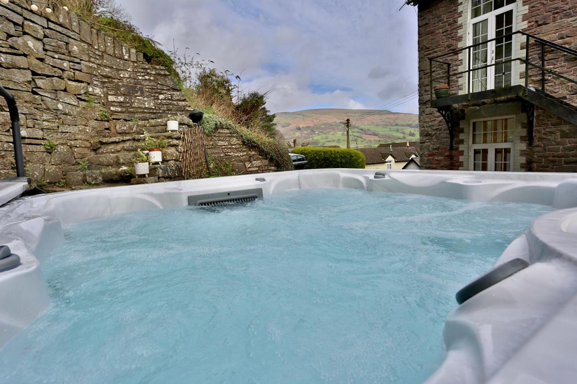 Villa Ty Croeso House Llangattock Esterno foto
